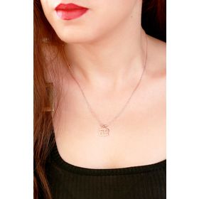 Mavio Gold Yengeç Burcu Kadın Gümüş Kolye