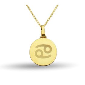 Mavio Gold Yengeç Burcu Kadın Gümüş Kolye
