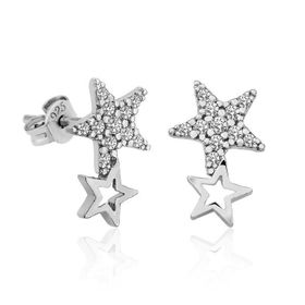 Mavio Gümüş Yıldız Kayması Bayan Küpe