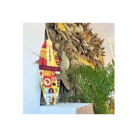 Mavion Afrika Renkli 150x50 cm Dekoratif Sörf Tahtası
