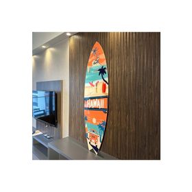 Mavion Hawaii Renkli 100x33 cm Dekoratif Sörf Tahtası