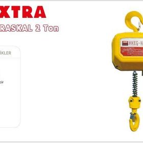 Max-Extra 1 Ton 3 mt Galvaniz Zincirli Caraskal
