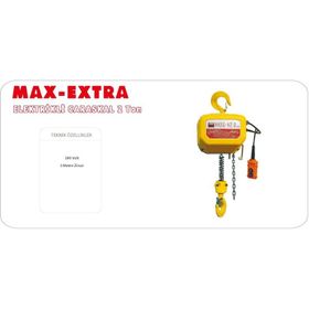 Max-Extra 1 Ton 3 mt Galvaniz Zincirli Caraskal