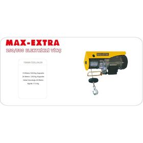 Max Extra 250-500 KG Elektrikli Caraskal