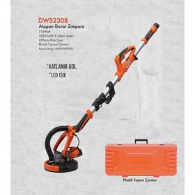 Max Extra DWS230B Alçıpan Duvar Zımpara