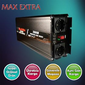 Max Extra LRM 2000 Dijital Power İnverter Dönüştürücü