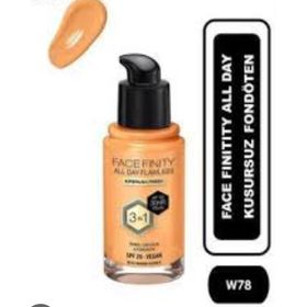 Max Factor 76 Warm Golden Facefinity 3'ü 1 Arada Kalıcı Fondöten