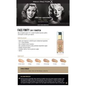 Max Factor 76 Warm Golden Facefinity 3'ü 1 Arada Kalıcı Fondöten