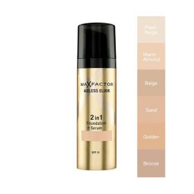 Max Factor Ageless Elixir 2 in 1 55 Beige Serum Fondöten