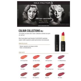 Max Factor Lasting Colour Collections Lipstick 833 Ruj