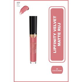 Max Factor Lipfinity Velvet 20 Cococreme Mat Ruj