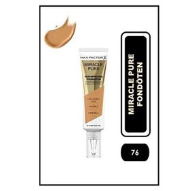 Max Factor Miracle Pure 76 Warm Golden Fondöten