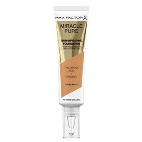 Max Factor Miracle Pure 76 Warm Golden Fondöten