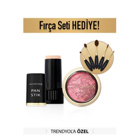 Max Factor Oval Fırça Seti