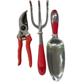 Max Garden 820298 Budama Makası Çapa ve Kürek Seti