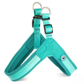 Max & Molly Matrix 2.0 Akıllı Künyeli Q-Fit Turkuaz M Köpek Göğüs Tasması