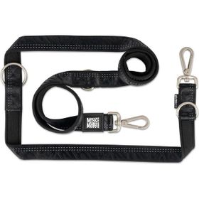 Max & Molly Matrix 2.0 Çok Siyah Large Fonksiyonlu Gezdirme Köpek Kayışı