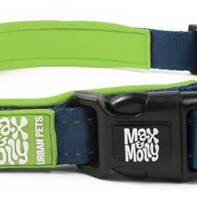 Max & Molly Smart ID Matrix Large Lime Green Boyun Tasması