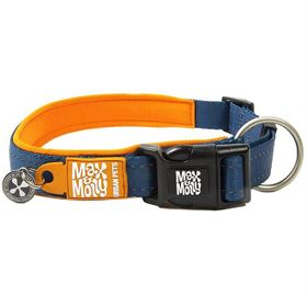 Max & Molly Smart ID Matrix Small Orange Boyun Tasması