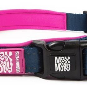 Max & Molly Smart ID Matrix Small Pink Boyun Tasması