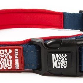 Max & Molly Smart ID Matrix Small Red Boyun Tasması
