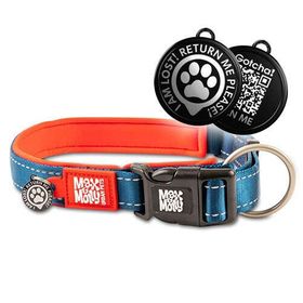 Max & Molly Smart ID Matrix Small Red Boyun Tasması