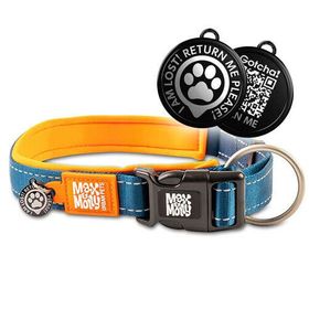 Max & Molly Smart ID Matrix XSmall Orange Boyun Tasması