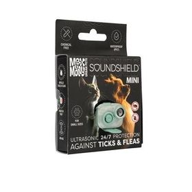 Max & Molly Soundshield Mini Ultrasonik Pire ve Kene Kovucu Siyah Tasma
