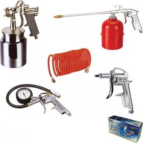 Max Safety Extra Voylet 5 Parça Boya Tabanca Seti