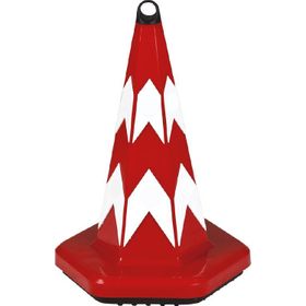 Max Safety MS1-5021 50 cm Ağırlıklı Kedi Gözlü Reklam Konisi