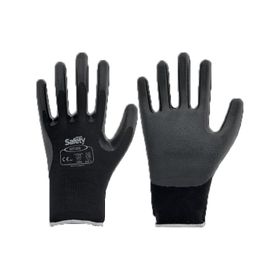 Max Safety NIT-200-8 No:8 Nitril Polyester Eldiven