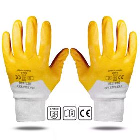Max Safety NIT-400 Nitril Kaplama Sanayi İş Usta Eldiveni