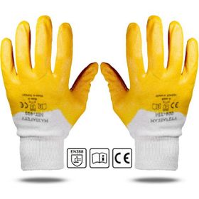 Max Safety NIT-400 Nitril Kaplama Sanayi İş Usta Eldiveni