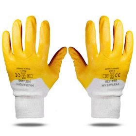 Max Safety NIT-400 Nitril Kaplama Sanayi İş Usta Eldiveni