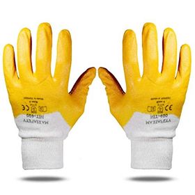 Max Safety NIT-400 Nitril Kaplama Sanayi İş Usta Eldiveni