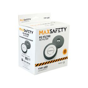 Max Safety YYF-120 10'lu YYM-100 için P2 Toz Filtresi