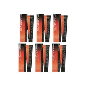 Max Style SPS562 Argan Keratin 2025/66.46 Çilek Kızılı Oksidansız 6x60 ml Saç Boyası