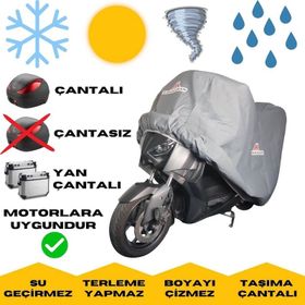 MaxDurable Altai Misk 50 Arka Çanta Uyumlu Su Geçirmez Motosiklet Brandası