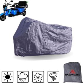 MaxDurable Motolux Fayton FX11 3 Tekerlekli 3 Kişilik Motor Brandası Su Geçirmez Motosiklet Örtüsü