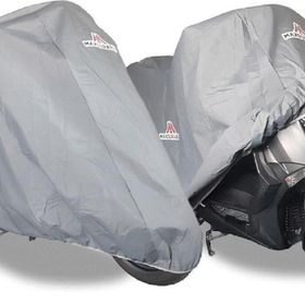 MaxDurable Sym Fiddle 3 Gri Çantasız Motor Koruma Brandası