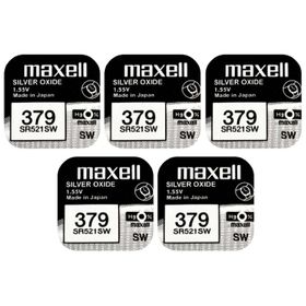 Maxell 379 SR521SW 5'li Saat Pili