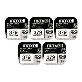 Maxell 379 SR521SW 5'li Saat Pili