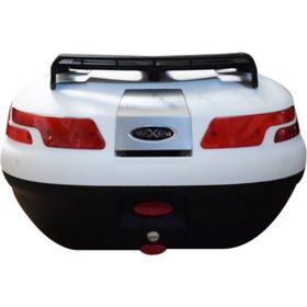 Maxem EG-00009 45 Litre Sl45 Full Beyaz Sırt Dayamalı Motosiklet Çantası