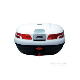 Maxem EG-00009 45 Litre Sl45 Full Beyaz Sırt Dayamalı Motosiklet Çantası