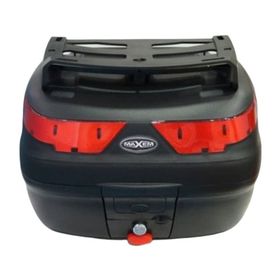 Maxem Sl-40 Full Siyah Kargo Tipi Sırt Dayamalı Motosiklet Çantası