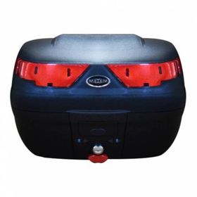 Maxem Sl-40 Full Siyah Kargo Tipi Sırt Dayamalı Motosiklet Çantası