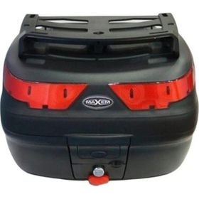 Maxem Sl-40 Full Siyah Kargo Tipi Sırt Dayamalı Motosiklet Çantası