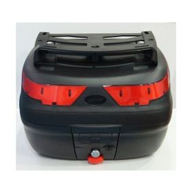 Maxem Sl-40 Full Siyah Kargo Tipi Sırt Dayamalı Motosiklet Çantası