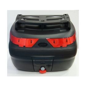 Maxem Sl-40 Full Siyah Kargo Tipi Sırt Dayamalı Motosiklet Çantası