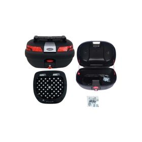 Maxem Sl-45 Full Siyah Kargo Tipi Sırt Dayamalı Motosiklet Çantası